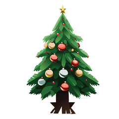 Christmas Tree Illustration