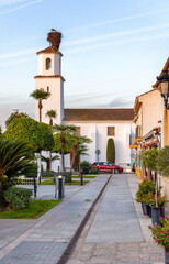 Fototapeta premium Parroquia de Nuestra Señora de la Asunción y San Roque, Encinarejo, Córdoba, España