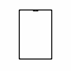 Tablet mockup empty template