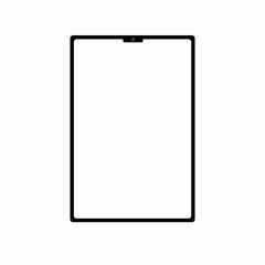 Tablet mockup empty template
