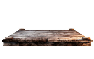 wooden Floating Platform, Transparent Background image