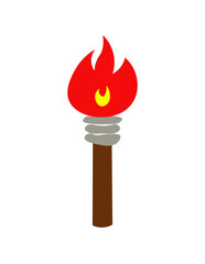 Torch illustration