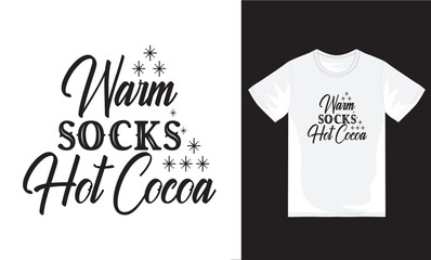 Funny merry christmas and holidays hand drawn lettering vector t-shirts  design
