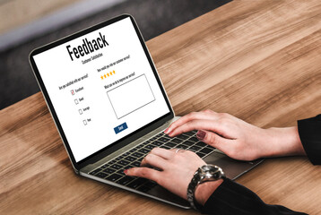 Customer feedback and review analysis by modish computer software for corporate business