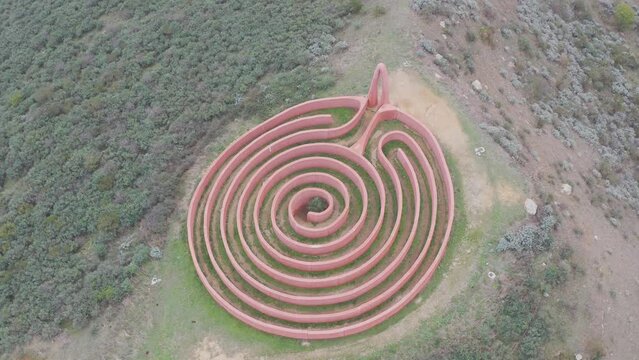 A beautiful circular labyrinth.
Sicily By Drone, Labirinto di Arianna