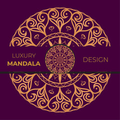 creative luxury mandala background design
