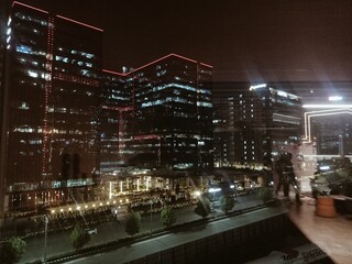 Fototapeta na wymiar Night Cityscape