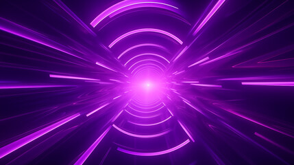 3D Rendered Neon Glow Abstract Backgrounds: Magenta Tones, Dynamic Ribbons, Virtual Clouds & Glowing Geometric Shapes in Dark Settings for Futuristic, Energy-Themed Wallpapers - generativ ai 