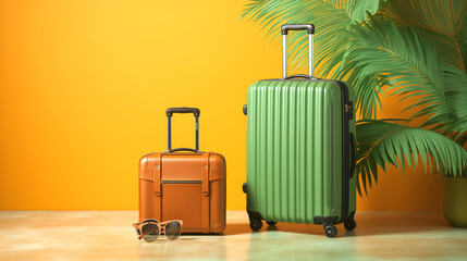 O per&iacute;odo de f&eacute;rias chegou e com eles as viagens para diversos destinos tur&iacute;sticos. Imagem de publicidade para agencia de viagens, canais tur&iacute;sticos ou mat&eacute;rias jornalisticas sobre o per&iacute;odo de f&eacute;rias