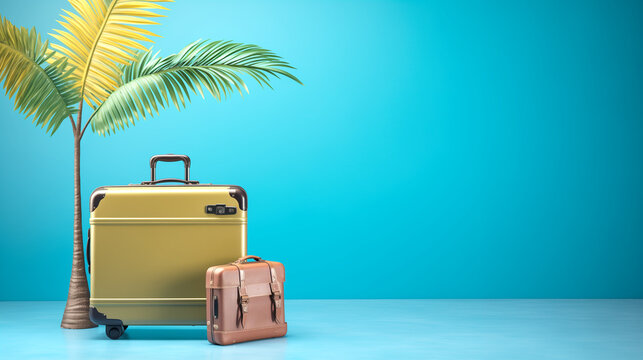 O per&iacute;odo de f&eacute;rias chegou e com eles as viagens para diversos destinos tur&iacute;sticos. Imagem de publicidade para agencia de viagens, canais tur&iacute;sticos ou mat&eacute;rias jornalisticas sobre o per&iacute;odo de f&eacute;rias