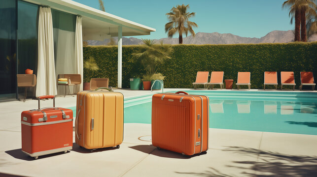 O per&iacute;odo de f&eacute;rias chegou e com eles as viagens para diversos destinos tur&iacute;sticos. Imagem de publicidade para agencia de viagens, canais tur&iacute;sticos ou mat&eacute;rias jornalisticas sobre o per&iacute;odo de f&eacute;rias