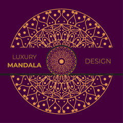 creative luxury mandala background design