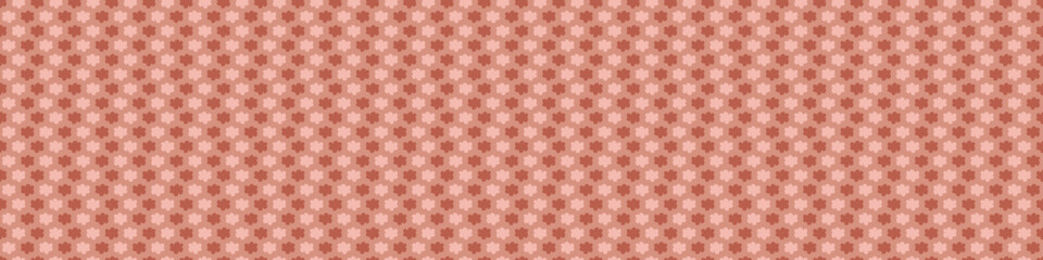 Midcentury modern floral vector endless vector border. Organic summer gender neutral 70s matisse banner.