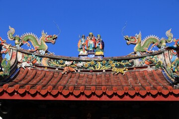 Fototapeta premium Temple in Lugang, Taiwan