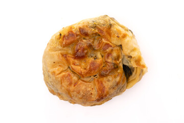 Traditional food spinach pastry