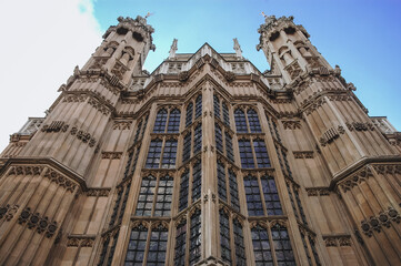 Fototapeta na wymiar Westminster Abbey, Collegiate Church of Saint Peter at Westminster in London, UK