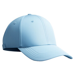 Fototapeta premium Blank Blue Cap Isolated on Transparent Background
