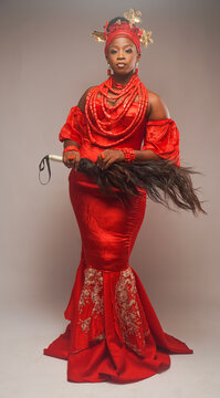 Beautiful African woman from Benin Kingdom
