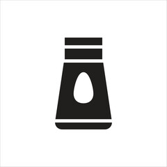 shampoo vector icon line template