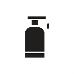 shampoo vector icon line template