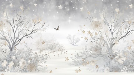 Snowfall Serenity Symphony
