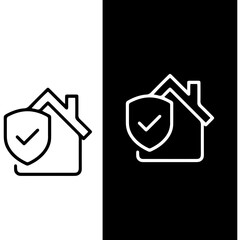 Real Estate line icons vector design