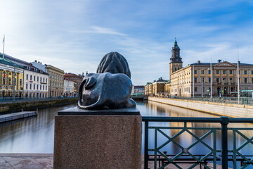 Photo of Brunnsparken city centre of Gothenburg Sweden