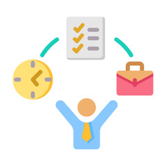 Flexible Work Arrangements Icon