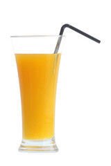 orange juice in a glass