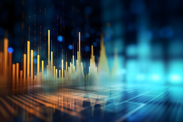 blue and yellow chart 