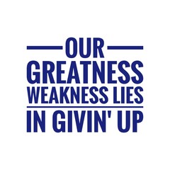 Inspirational quote illustration design