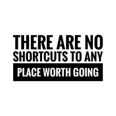 Motivational quote sign about trust the process, work hard and keep going