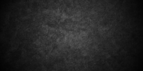 Dark Black wall grunge background texture, old vintage charcoal backdrop paper watercolor. Abstract background with black wall surface, black stucco texture. Black gray satin dark texture luxurious. - obrazy, fototapety, plakaty