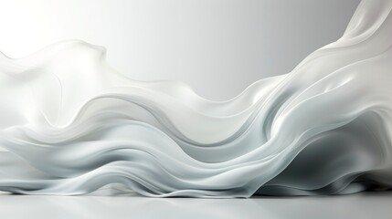 White wave abstract background wallpaper