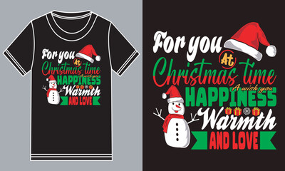 For you at Christmas time, a wish for happiness, warmth, and love!