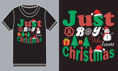 Just a boy who loves Christmas!