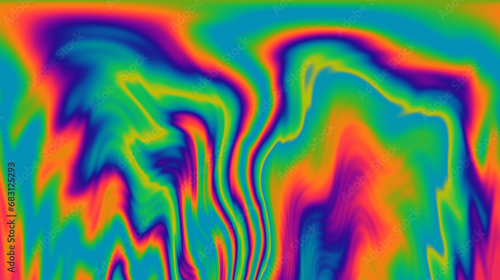 Poster A background pulsating with psychedelic and trippy vibes, a surreal canvas of swirling colors and mesmerizing patterns.