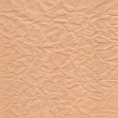 brown beige paper crumpled for background