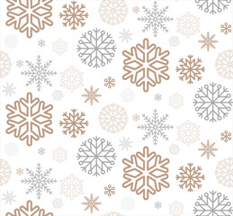 snowflake winter vector patterns,  christmas season , infinite texture can be used for wallpaper fill, web page background patterns, textures, textures