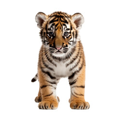 Fototapeta premium Baby Tiger Isolated
