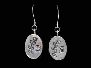 Luxury handmade silver jewelry made by tribal silver smith, Silver accessories in tribal design 