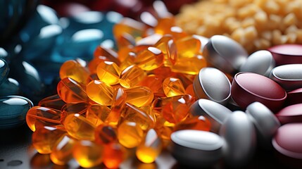 A colourful tablets UHD wallpaper