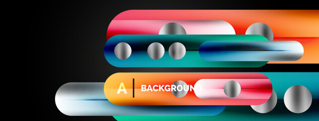 Obraz premium Dynamic lines geometric vector background. Vector background, where dynamic lines entwine in intricate dance, igniting symphony of creativity in every glance