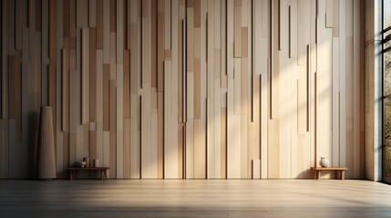 Present a serene and natural wood color backdrop - obrazy, fototapety, plakaty