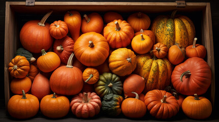 pumpkins and gourds HD 8K wallpaper Stock Photographic Image 