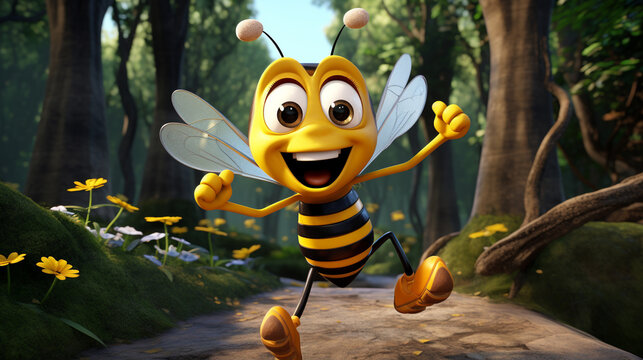 bee HD 8K wallpaper Stock Photographic Image 
