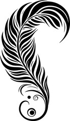 Obraz premium maori feather