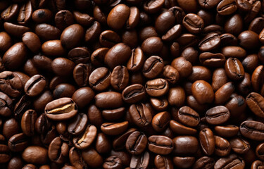 Obraz premium coffee beans background