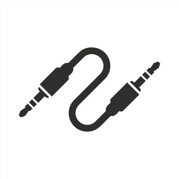 Studio, audio cable icon