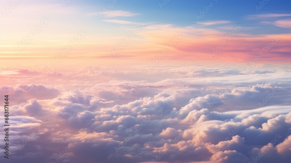 Canvas Prints abstract beautiful color sky above background